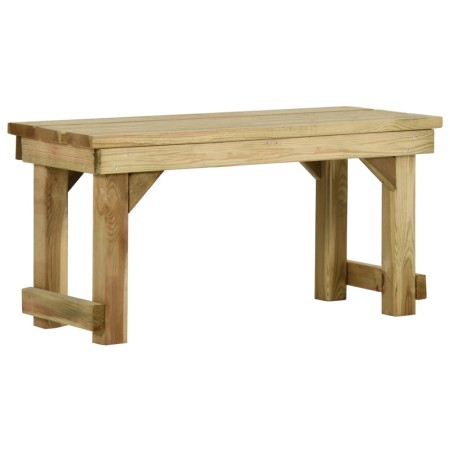 Banco de jardín de madera de pino impregnada 90 cm de vidaXL, Bancos de jardín - Ref: Foro24-318410, Precio: 78,99 €, Descuen...