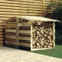 Pergolas with roof 2 pcs impregnated pine wood 100x90x100 cm by vidaXL, Pergolas, arches and garden trellises - Ref: Foro24-3...