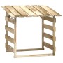 Pergolas with roof 2 pcs impregnated pine wood 100x90x100 cm by vidaXL, Pergolas, arches and garden trellises - Ref: Foro24-3...