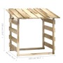 Pergolas with roof 2 pcs impregnated pine wood 100x90x100 cm by vidaXL, Pergolas, arches and garden trellises - Ref: Foro24-3...