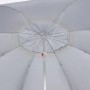 Beach umbrella with sand-colored side walls 215 cm by vidaXL, Umbrellas - Ref: Foro24-318836, Price: 34,06 €, Discount: %