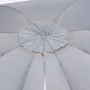 Beach umbrella with anthracite gray side walls 215 cm by vidaXL, Umbrellas - Ref: Foro24-318839, Price: 27,99 €, Discount: %