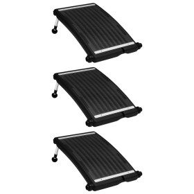 Curved solar pool heating panels 3 units 72.5x46 cm by vidaXL, Pool heaters - Ref: Foro24-3095462, Price: 354,99 €, Discount: %