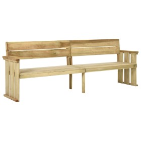 Impregnated pine wood garden bench 233 cm by vidaXL, garden benches - Ref: Foro24-318409, Price: 117,99 €, Discount: %