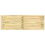 Mesa de jardín de madera de pino impregnada 220x73x70 cm de vidaXL, Mesas de jardín - Ref: Foro24-318426, Precio: 163,99 €, D...