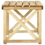 Impregnated pine wood garden table 110x79x75 cm by vidaXL, Garden tables - Ref: Foro24-318411, Price: 150,10 €, Discount: %