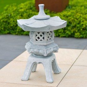 Ubbink Acqua Arte ROKKAKU YUKIMI Garden Lantern by Ubbink, Lawn Ornaments and Garden Sculptures - Ref: Foro24-442061, Price: ...