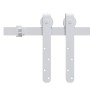 Kit mini puerta corredera armario acero carbono blanco 183 cm de vidaXL, Marcos de puertas - Ref: Foro24-151690, Precio: 39,9...