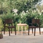 Garden chairs 2 units polypropylene mocha color by vidaXL, Garden chairs - Ref: Foro24-317730, Price: 81,99 €, Discount: %