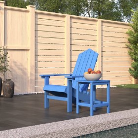 Adirondack Garden Chair with Aqua Blue HDPE Table by vidaXL, Garden chairs - Ref: Foro24-3095703, Price: 182,99 €, Discount: %