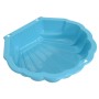 Areneros de plástico azul 2 unidades 77x87x21 cm de vidaXL, Cajones de arena - Ref: Foro24-317737, Precio: 69,99 €, Descuento: %