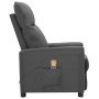 Sillón de masaje de tela gris oscuro de vidaXL, Sillones de masaje eléctricos - Ref: Foro24-342266, Precio: 185,02 €, Descuen...