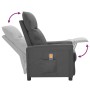 Dunkelgrauer Massagesessel aus Stoff von vidaXL, Elektrische Massagesessel - Ref: Foro24-342266, Preis: 185,02 €, Rabatt: %