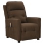 Brown fabric electric massage chair by vidaXL, Electric massage chairs - Ref: Foro24-342293, Price: 205,95 €, Discount: %