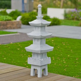 Ubbink Farol de jardín Acqua Arte JAPAN PAGODE de Ubbink, Adornos para césped y esculturas para jardín - Ref: Foro24-442062, ...