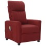 Sillón de masaje de tela rojo tinto de vidaXL, Sillones de masaje eléctricos - Ref: Foro24-342268, Precio: 187,88 €, Descuent...