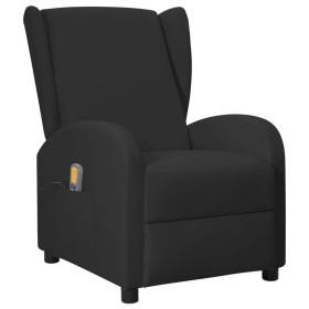 Black Faux Leather Massage Wing Chair by vidaXL, Electric massage chairs - Ref: Foro24-342332, Price: 186,99 €, Discount: %