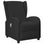 Sillón orejero de masaje de cuero sintético negro de vidaXL, Sillones de masaje eléctricos - Ref: Foro24-342332, Precio: 186,...