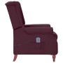 Liegender Massagesessel aus violettem Stoff von vidaXL, Elektrische Massagesessel - Ref: Foro24-342234, Preis: 173,99 €, Raba...