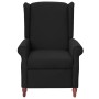 Sillón reclinable de masaje de tela negro de vidaXL, Sillones de masaje eléctricos - Ref: Foro24-342229, Precio: 199,60 €, De...