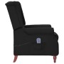 Sillón reclinable de masaje de tela negro de vidaXL, Sillones de masaje eléctricos - Ref: Foro24-342229, Precio: 199,60 €, De...