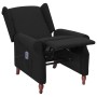 Sillón reclinable de masaje de tela negro de vidaXL, Sillones de masaje eléctricos - Ref: Foro24-342229, Precio: 199,60 €, De...