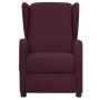 Sillón de masaje de tela morado de vidaXL, Sillones de masaje eléctricos - Ref: Foro24-342320, Precio: 181,02 €, Descuento: %