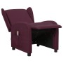 Sillón de masaje de tela morado de vidaXL, Sillones de masaje eléctricos - Ref: Foro24-342320, Precio: 181,02 €, Descuento: %