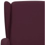 Sillón de masaje de tela morado de vidaXL, Sillones de masaje eléctricos - Ref: Foro24-342320, Precio: 181,02 €, Descuento: %