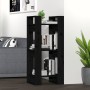 Shelf / space divider made of black pine wood 41x35x91 cm by vidaXL, Bookcases and shelves - Ref: Foro24-813863, Price: 37,09...