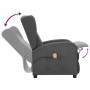 Dark gray fabric massage chair by vidaXL, Electric massage chairs - Ref: Foro24-342314, Price: 227,79 €, Discount: %