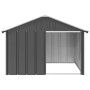 Hundehütte verzinkter Stahl anthrazit 116,5x103x81,5 cm von vidaXL, Hundehütten - Ref: Foro24-171540, Preis: 119,94 €, Rabatt: %