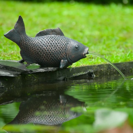 Ubbink Garden fountain with jet and in the shape of a lying fish by Ubbink, Fountains and waterfalls - Ref: Foro24-442056, Pr...