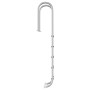 Pool ladder 304 stainless steel 54x38x211 cm by vidaXL, Pool stairs and ramps - Ref: Foro24-93460, Price: 285,44 €, Discount: %