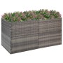 Jardinera ratán sintético gris 157x80x80 cm de vidaXL, Maceteros y jardineras - Ref: Foro24-319178, Precio: 111,28 €, Descuen...