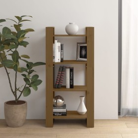 Honigbraunes Holzregal/Raumteiler 60x35x125 cm von vidaXL, Bücherregale und Regale - Ref: Foro24-813887, Preis: 79,76 €, Raba...