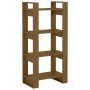 Honey brown wooden shelf/space divider 60x35x125 cm by vidaXL, Bookcases and shelves - Ref: Foro24-813887, Price: 79,76 €, Di...