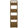 Honey brown wooden shelf/space divider 60x35x125 cm by vidaXL, Bookcases and shelves - Ref: Foro24-813887, Price: 79,76 €, Di...