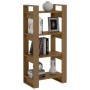 Honey brown wooden shelf/space divider 60x35x125 cm by vidaXL, Bookcases and shelves - Ref: Foro24-813887, Price: 79,76 €, Di...