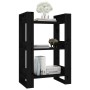 Black pine wood shelving/space divider 60x35x91 cm by vidaXL, Bookcases and shelves - Ref: Foro24-813883, Price: 37,85 €, Dis...