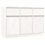 Aparador de madera maciza de pino blanco 110x34x75 cm de vidaXL, Aparadores - Ref: Foro24-813815, Precio: 158,35 €, Descuento: %