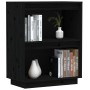 Konsolentisch aus massivem Kiefernholz schwarz 60x34x75 cm von vidaXL, Sideboards - Ref: Foro24-813823, Preis: 45,42 €, Rabat...