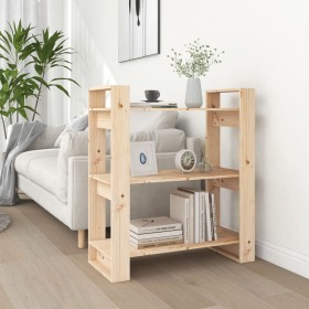 Solid pine wood shelf/space divider 80x35x91 cm by vidaXL, Bookcases and shelves - Ref: Foro24-813899, Price: 53,99 €, Discou...