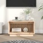 Mueble de TV de madera maciza de pino 60x35x35 cm de vidaXL, Muebles TV - Ref: Foro24-813824, Precio: 27,07 €, Descuento: %