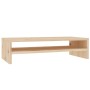 Solid pine wood monitor stand 50x24x13 cm by vidaXL, TV Furniture - Ref: Foro24-813914, Price: 20,99 €, Discount: %