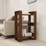 Pine honey brown 60x35x91 cm shelf/space divider by vidaXL, Bookcases and shelves - Ref: Foro24-813882, Price: 37,85 €, Disco...