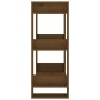 Pine honey brown 60x35x91 cm shelf/space divider by vidaXL, Bookcases and shelves - Ref: Foro24-813882, Price: 37,85 €, Disco...