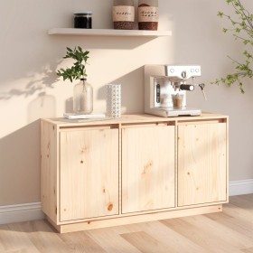 Solid pine wood sideboard 111x34x60 cm by vidaXL, Sideboards - Ref: Foro24-813809, Price: 132,60 €, Discount: %