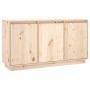 Aparador de madera maciza de pino 111x34x60 cm de vidaXL, Aparadores - Ref: Foro24-813809, Precio: 126,82 €, Descuento: %