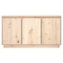 Aparador de madera maciza de pino 111x34x60 cm de vidaXL, Aparadores - Ref: Foro24-813809, Precio: 126,82 €, Descuento: %